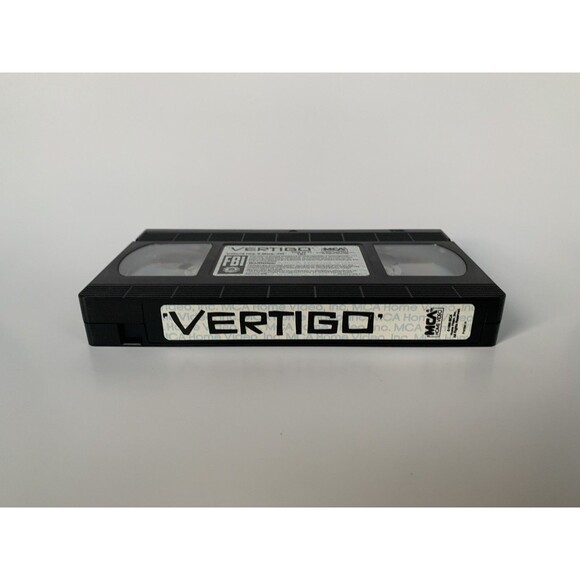 Vertigo (VHS, 1984 Release) 1958 Movie Alfred Hitchcock James Stewart Kim Novak - Picture 7 of 8